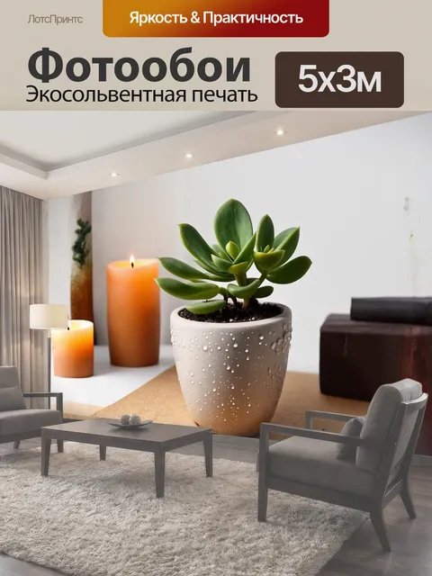 500 × 300 см · Экосольвентная печать