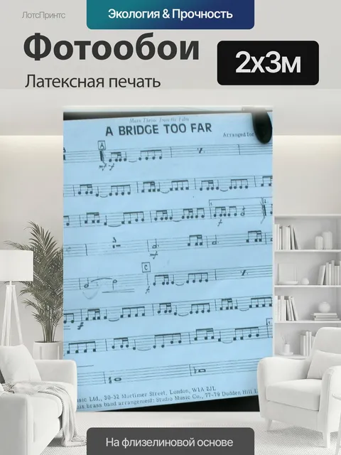 200 × 300 см · Латексная печать