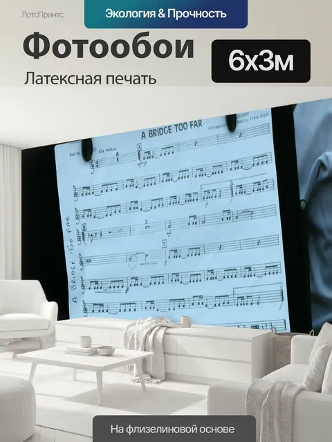 600 × 300 см · Латексная печать