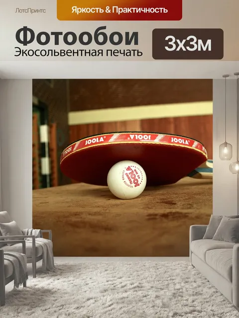 Фотообои Настольный теннис, играть, виды спорта