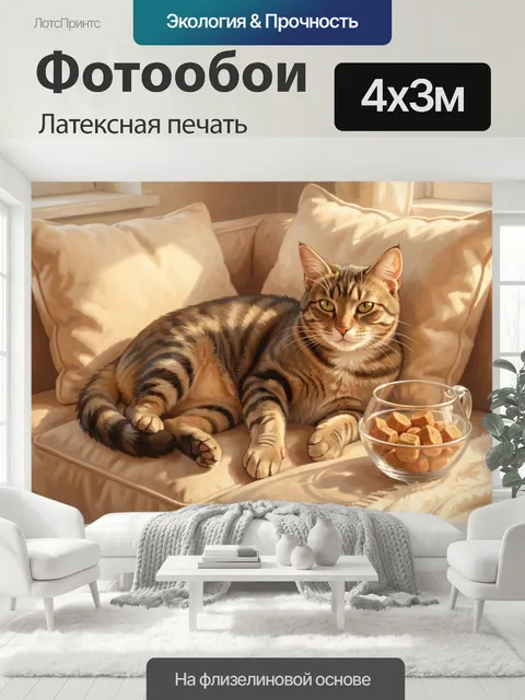 400 × 300 см · Латексная печать