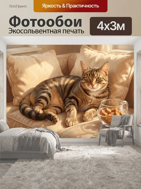 400 × 300 см · Экосольвентная печать