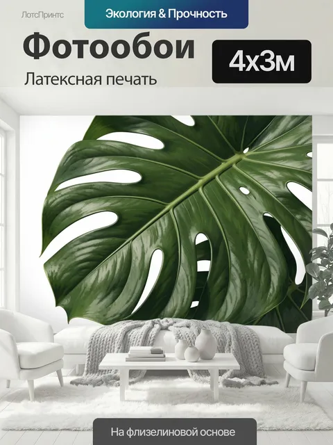 400 × 300 см · Латексная печать