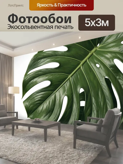 500 × 300 см · Экосольвентная печать