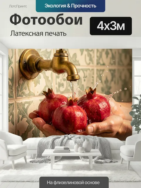 400 × 300 см · Латексная печать