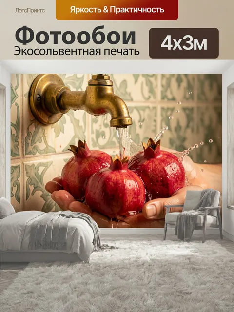 400 × 300 см · Экосольвентная печать