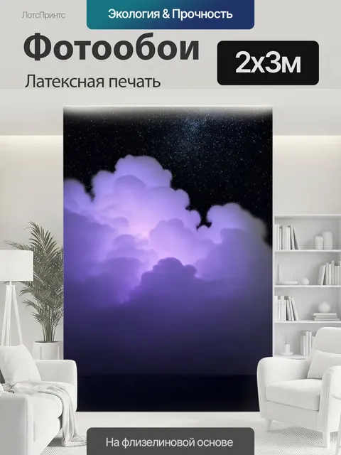200 × 300 см · Латексная печать