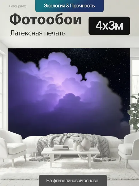 400 × 300 см · Латексная печать