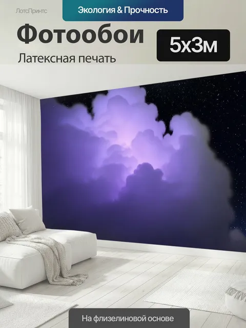 500 × 300 см · Латексная печать