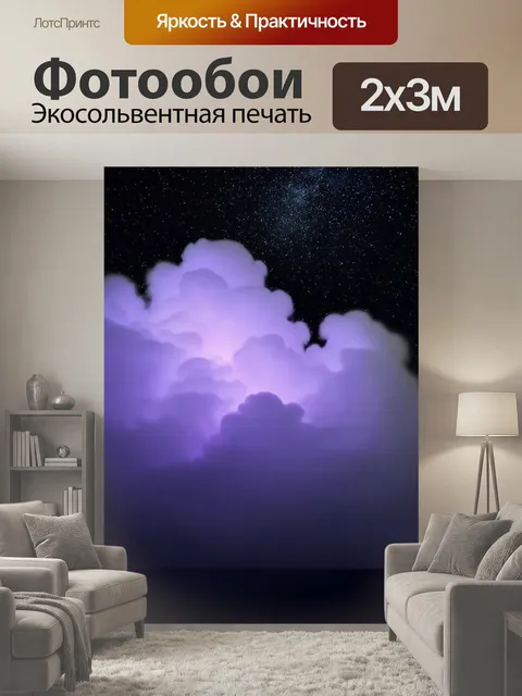 200 × 300 см · Экосольвентная печать