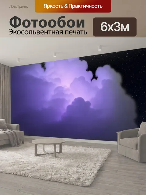 600 × 300 см · Экосольвентная печать