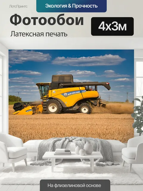 400 × 300 см · Латексная печать