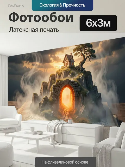 600 × 300 см · Латексная печать