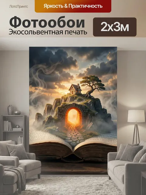 200 × 300 см · Экосольвентная печать