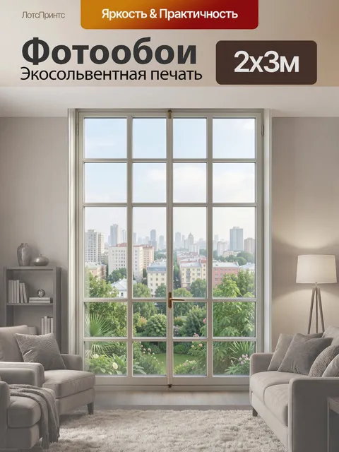 200 × 300 см · Экосольвентная печать