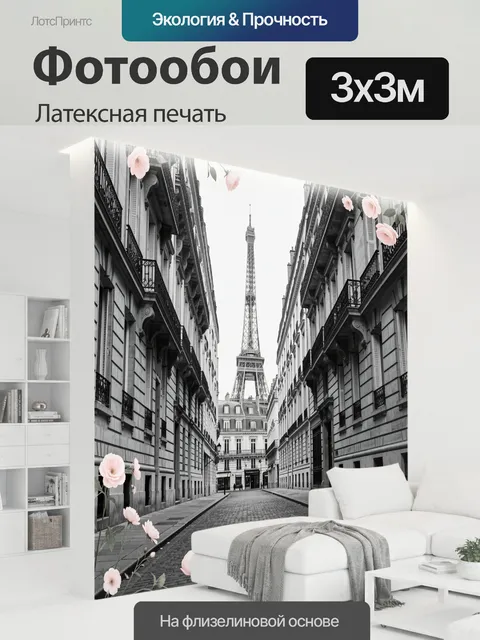 300 × 300 см · Латексная печать