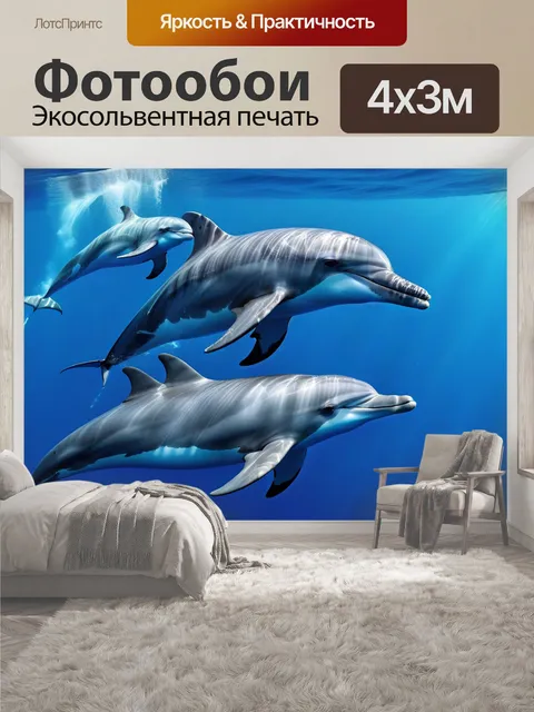 400 × 300 см · Экосольвентная печать
