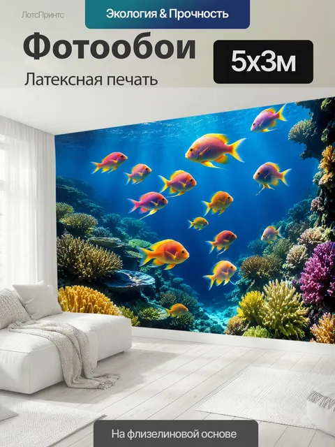 500 × 300 см · Латексная печать