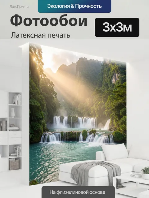 300 × 300 см · Латексная печать