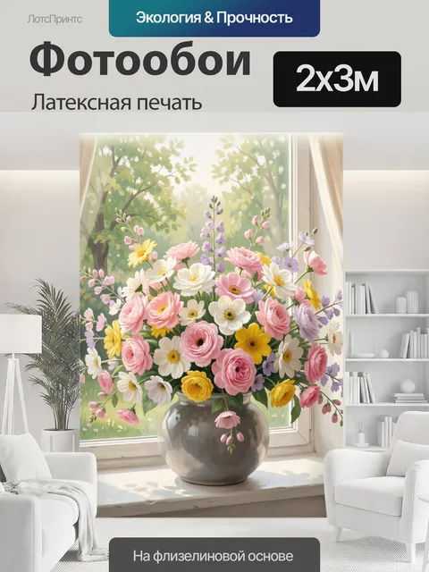 200 × 300 см · Латексная печать