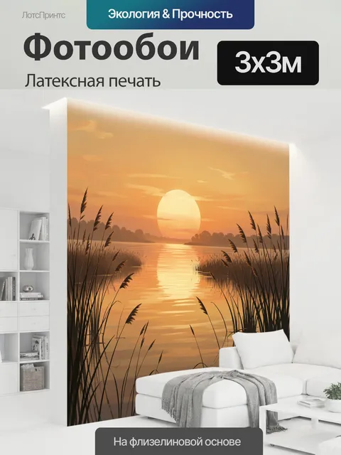 300 × 300 см · Латексная печать