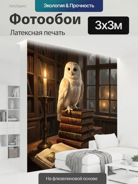 300 × 300 см · Латексная печать