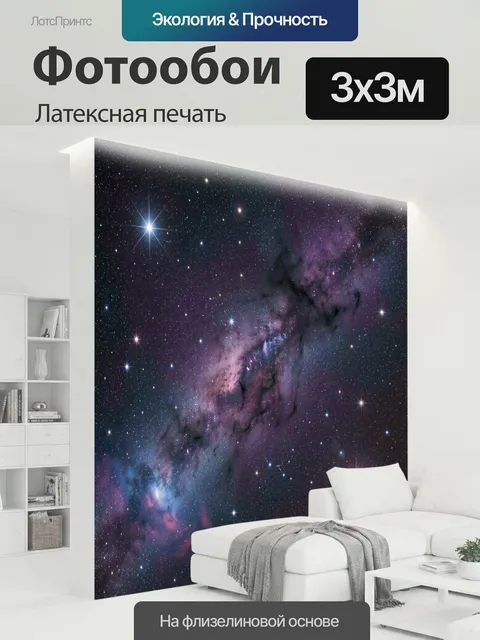 300 × 300 см · Латексная печать