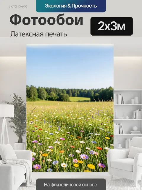 200 × 300 см · Латексная печать