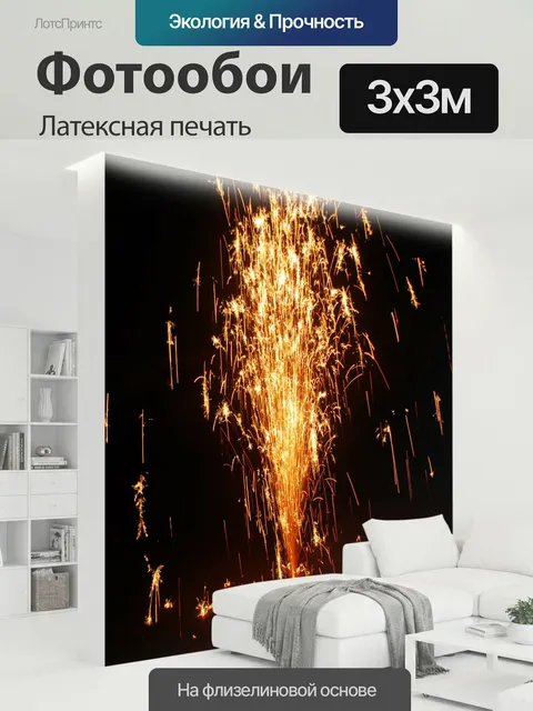 300 × 300 см · Латексная печать