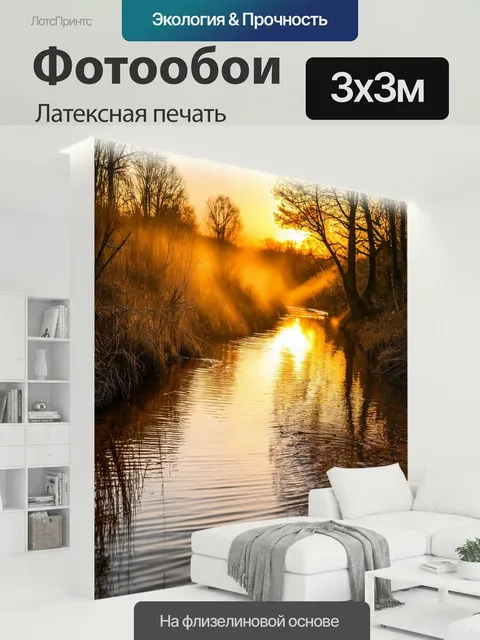 300 × 300 см · Латексная печать