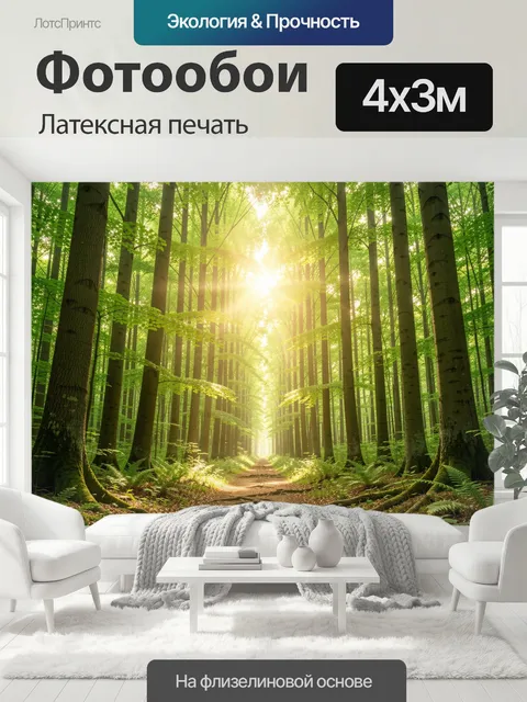 400 × 300 см · Латексная печать