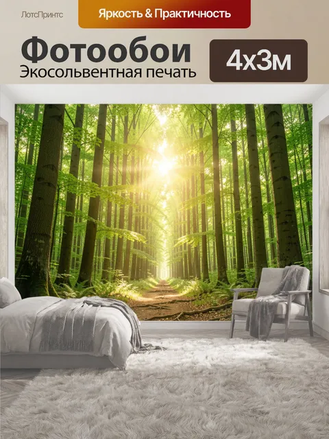 400 × 300 см · Экосольвентная печать