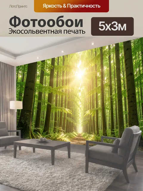 500 × 300 см · Экосольвентная печать