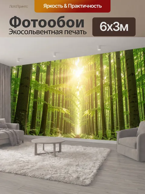 600 × 300 см · Экосольвентная печать