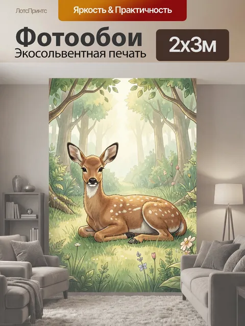 200 × 300 см · Экосольвентная печать