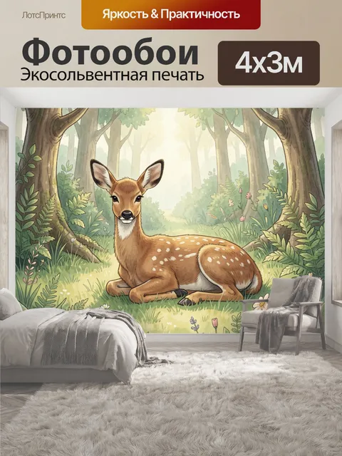 400 × 300 см · Экосольвентная печать