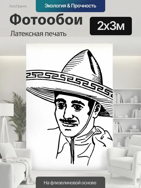 200 × 300 см · Латексная печать