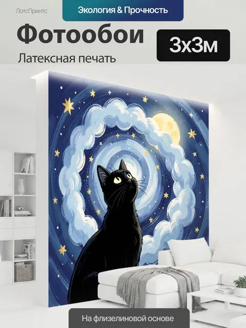 300 × 300 см · Латексная печать