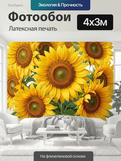 400 × 300 см · Латексная печать