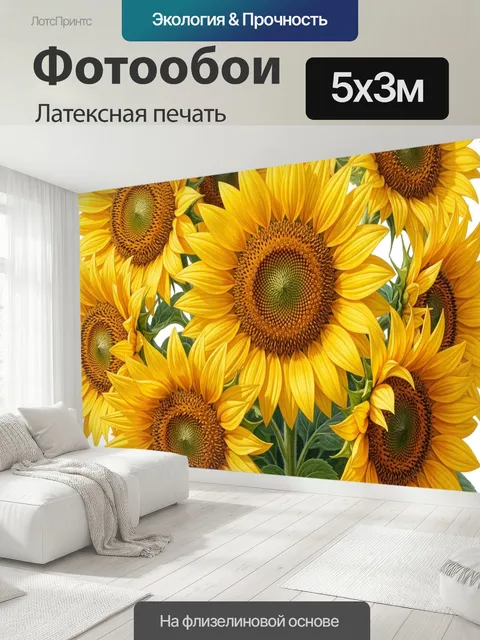 500 × 300 см · Латексная печать