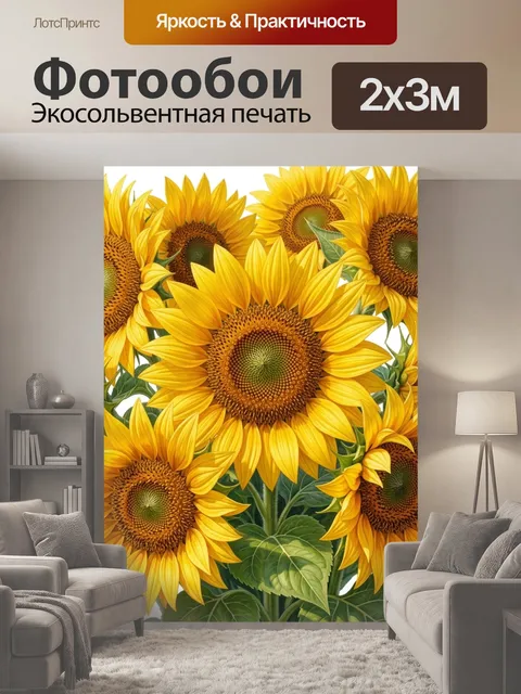 200 × 300 см · Экосольвентная печать