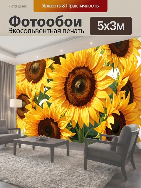 500 × 300 см · Экосольвентная печать