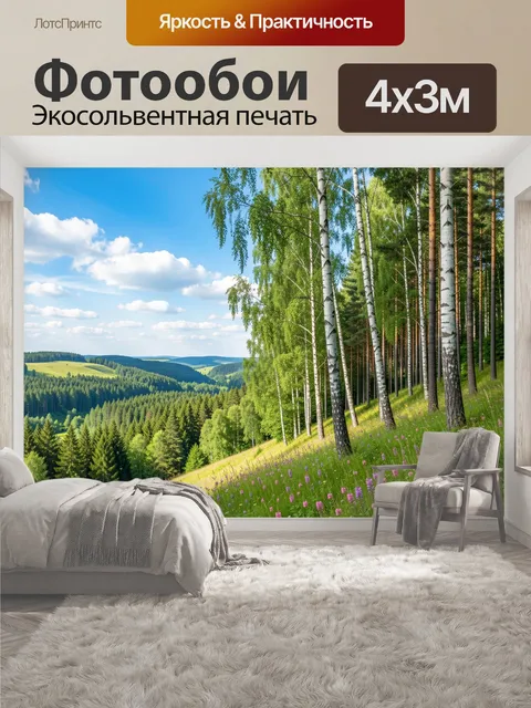 400 × 300 см · Экосольвентная печать