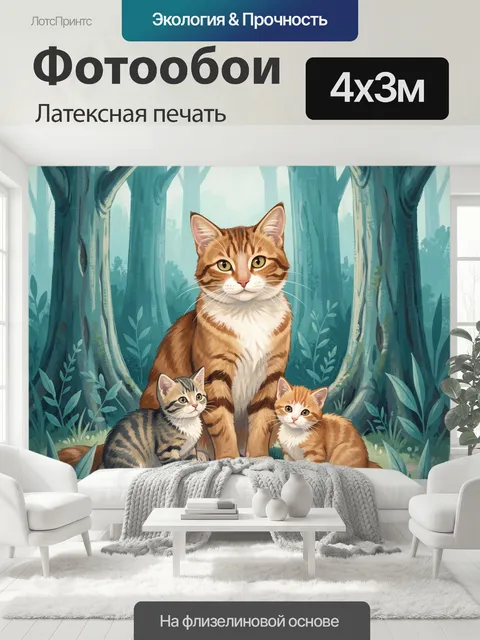 400 × 300 см · Латексная печать