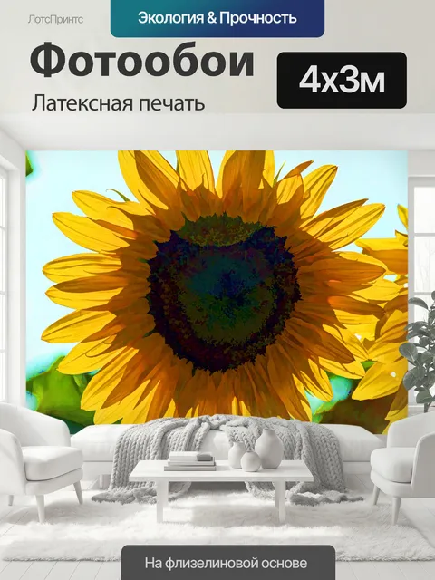 400 × 300 см · Латексная печать