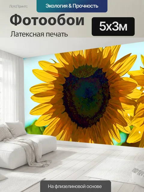 500 × 300 см · Латексная печать