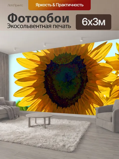 600 × 300 см · Экосольвентная печать