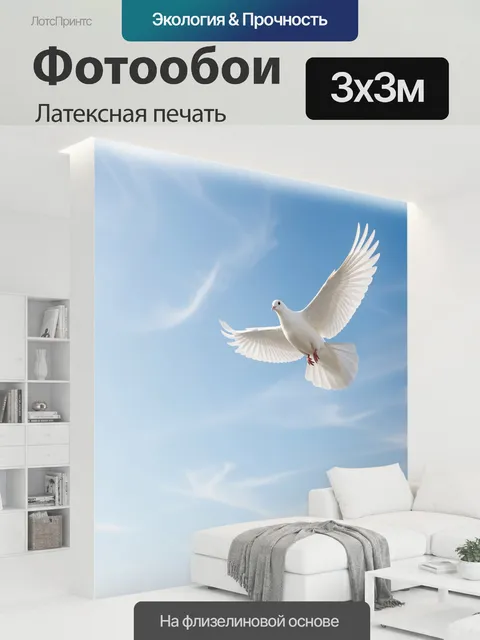 300 × 300 см · Латексная печать