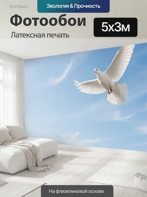 500 × 300 см · Латексная печать