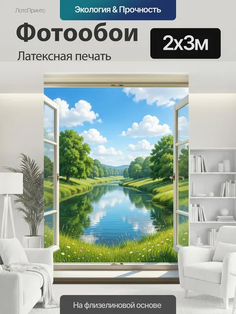 200 × 300 см · Латексная печать